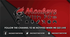 Desktop Screenshot of monkeyswithfire.com